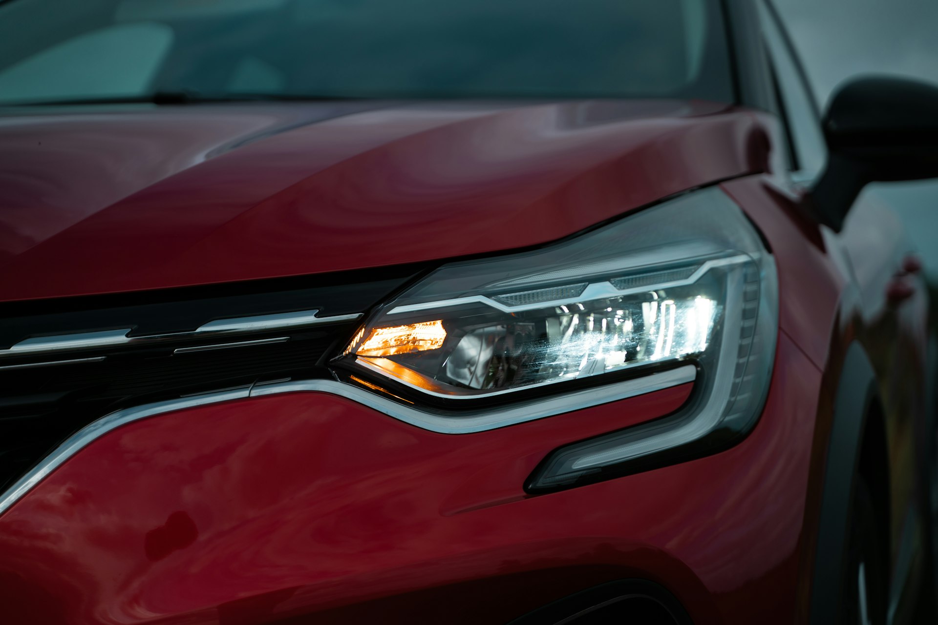 Renault Megane sur route