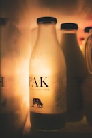 Freshly packed bottles of Maoli Farms milk ready for delivery.