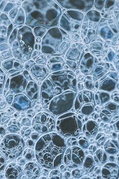 water droplets on clear glass