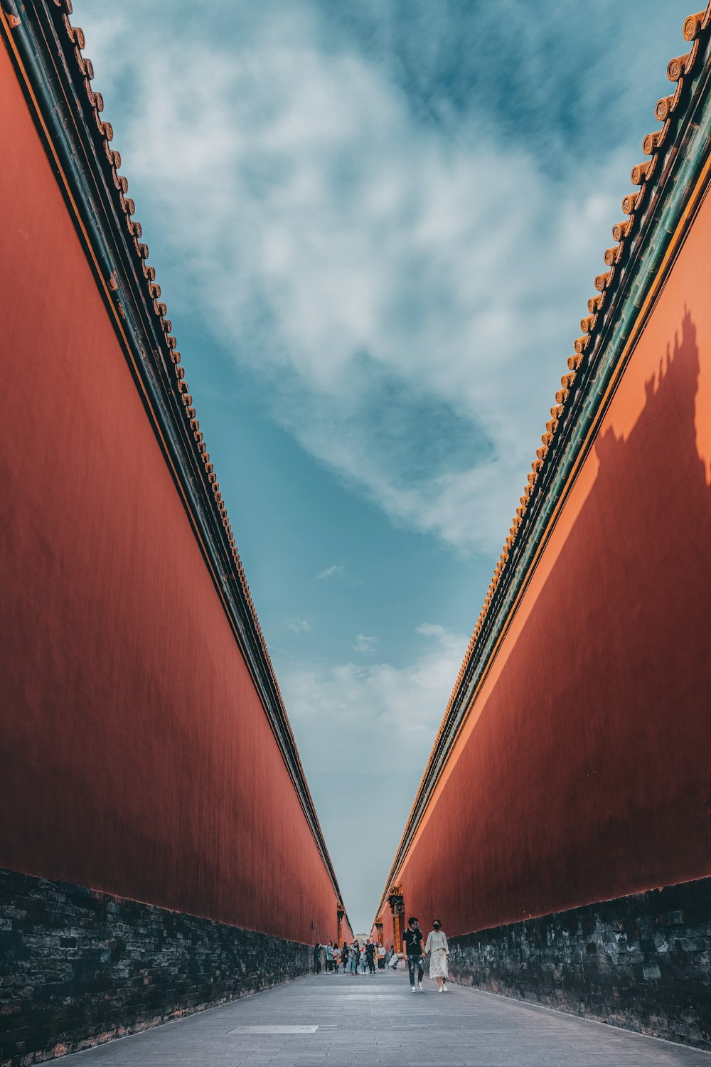 low angle photography of clouds