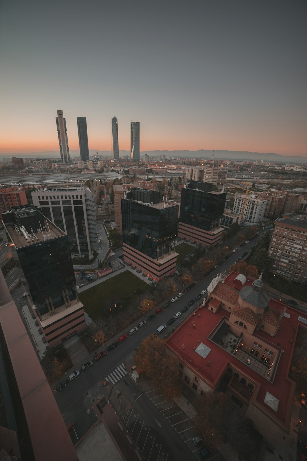 aerial view of city buildings during daytime