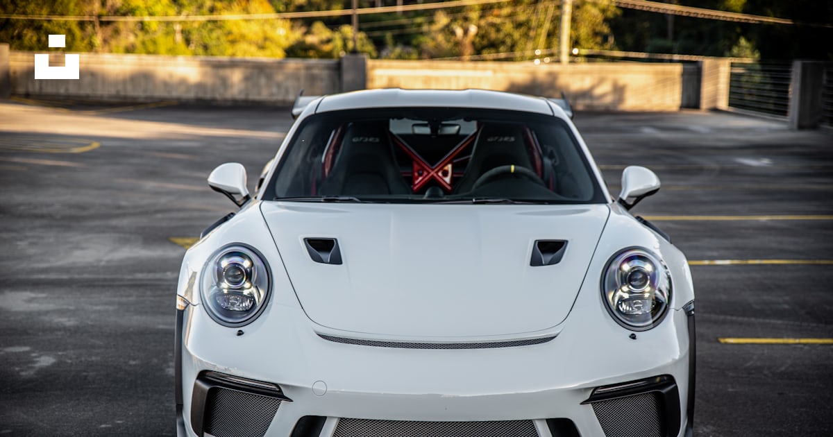 White porsche 911 on road during daytime photo – Free Grey Image on ...