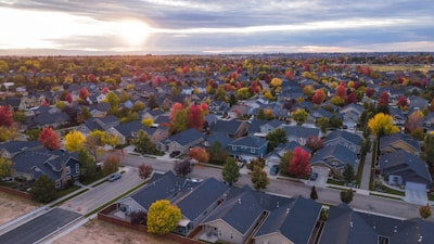 aerial view of city during daytime