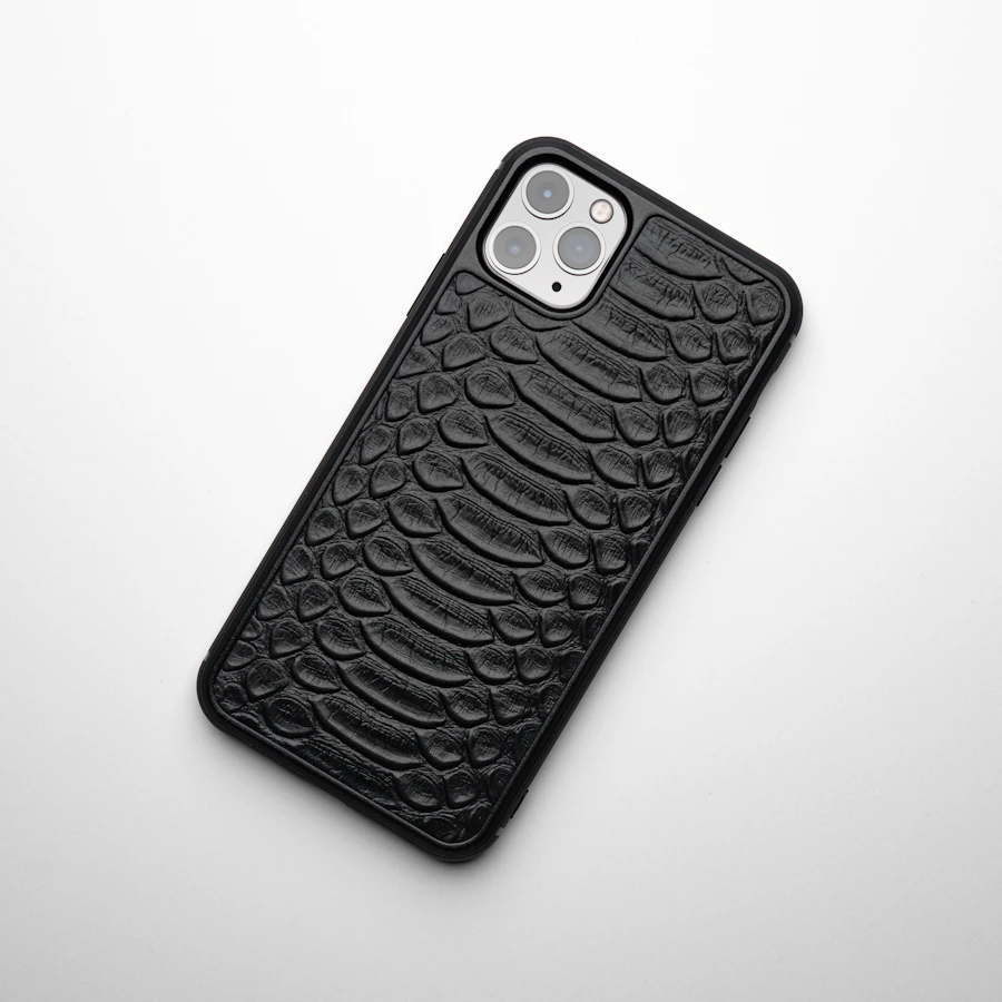 Schwarze Smartphone-Hülle