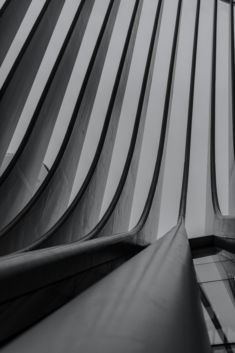 gray concrete stairs during daytime