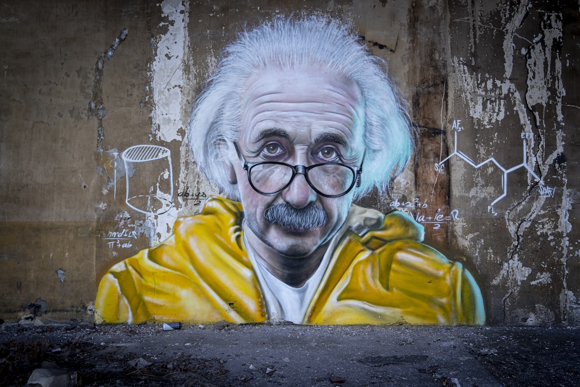 Albert Einstein Mural