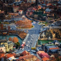 aerial view of city buildings during daytime