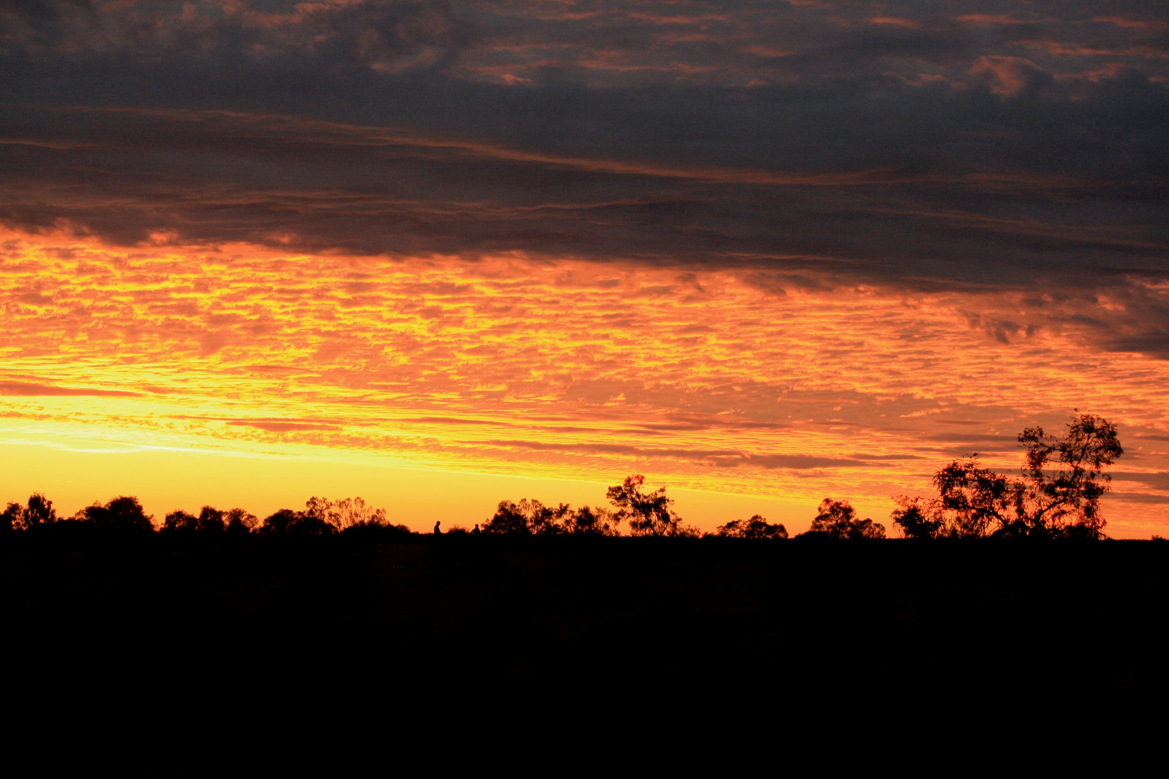 Uluru at sunset