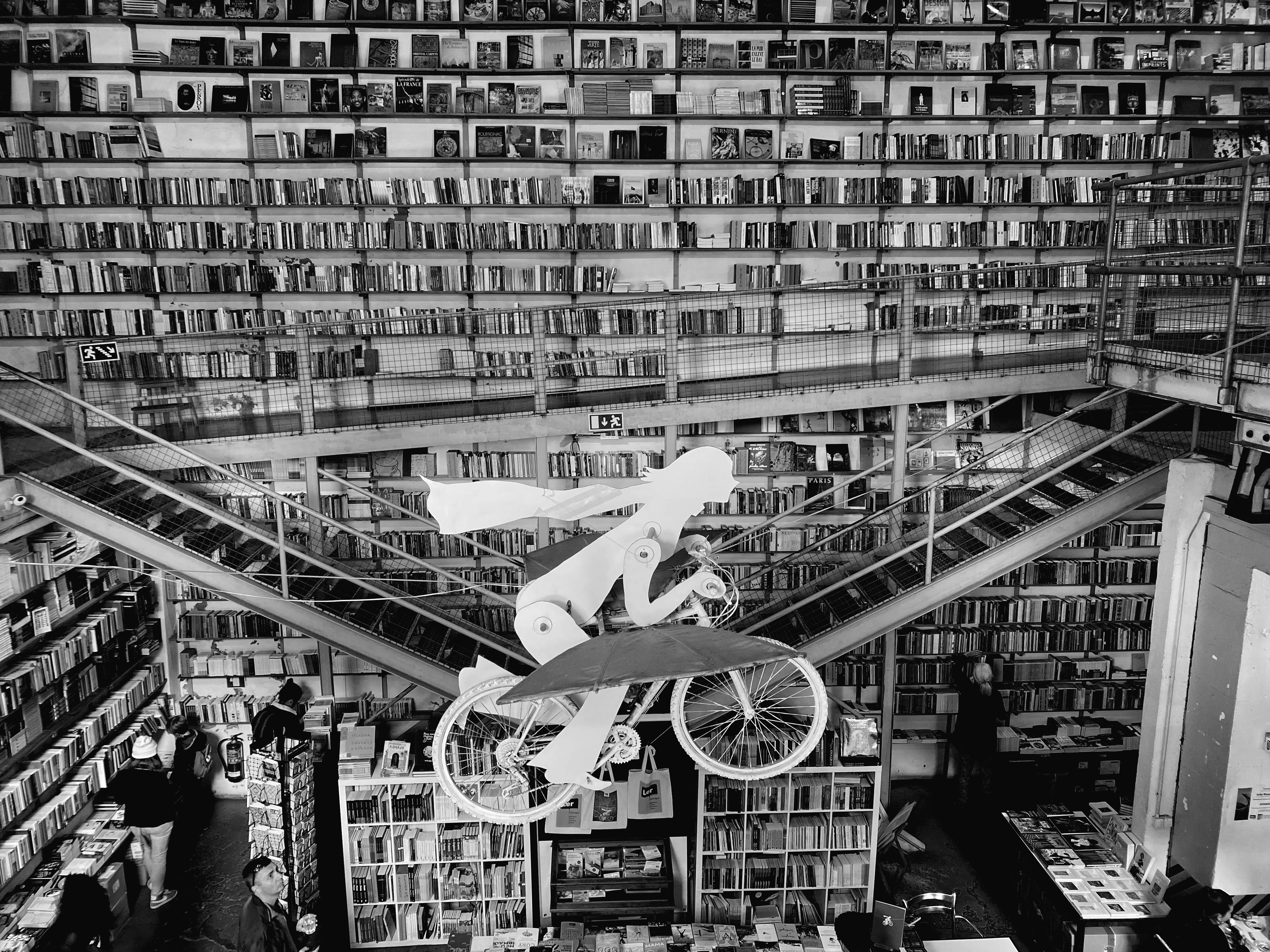 grayscale photo of people walking on street, 