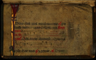 ancient parchment scroll