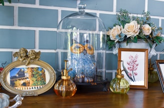 clear glass jar with lid