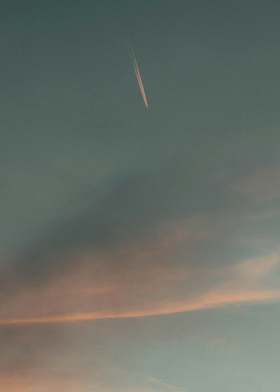 black clouds and blue sky