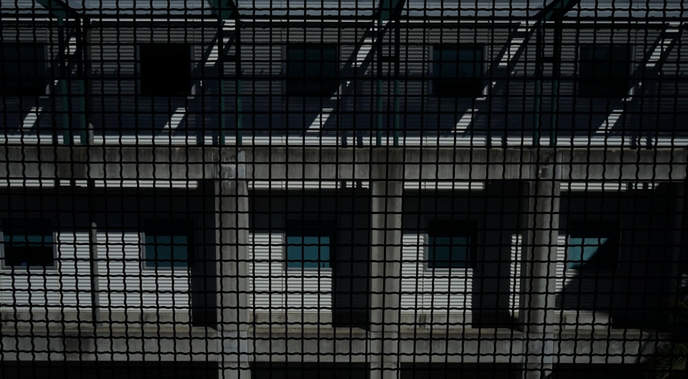 white and black concrete building