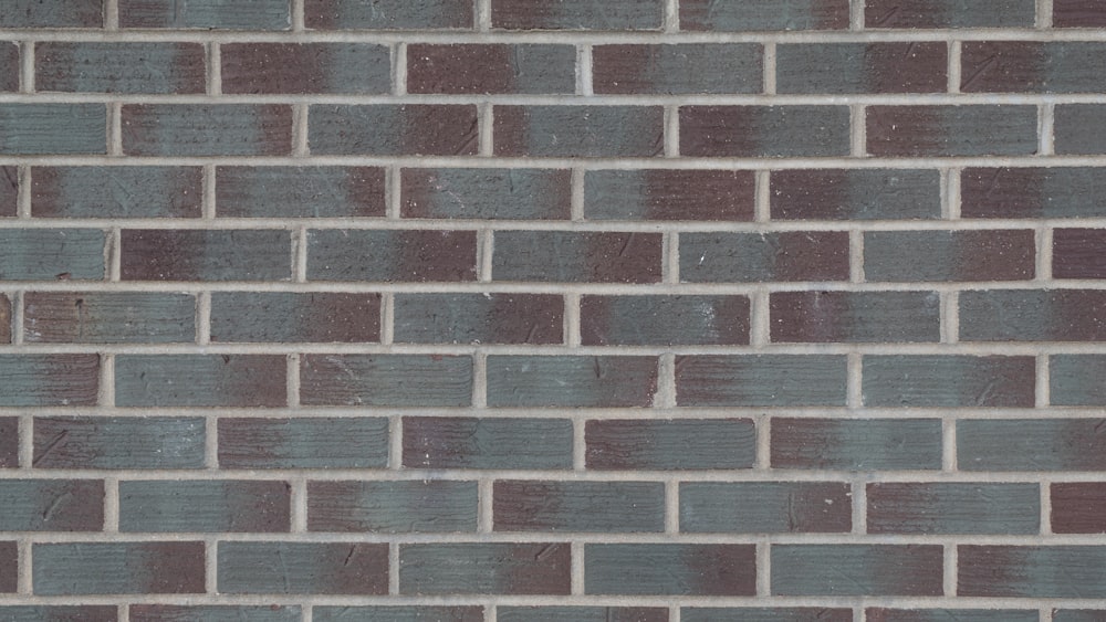 brown and black brick wall