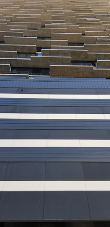 Architectural model showcasing spatial layering and thoughtful material contrasts.