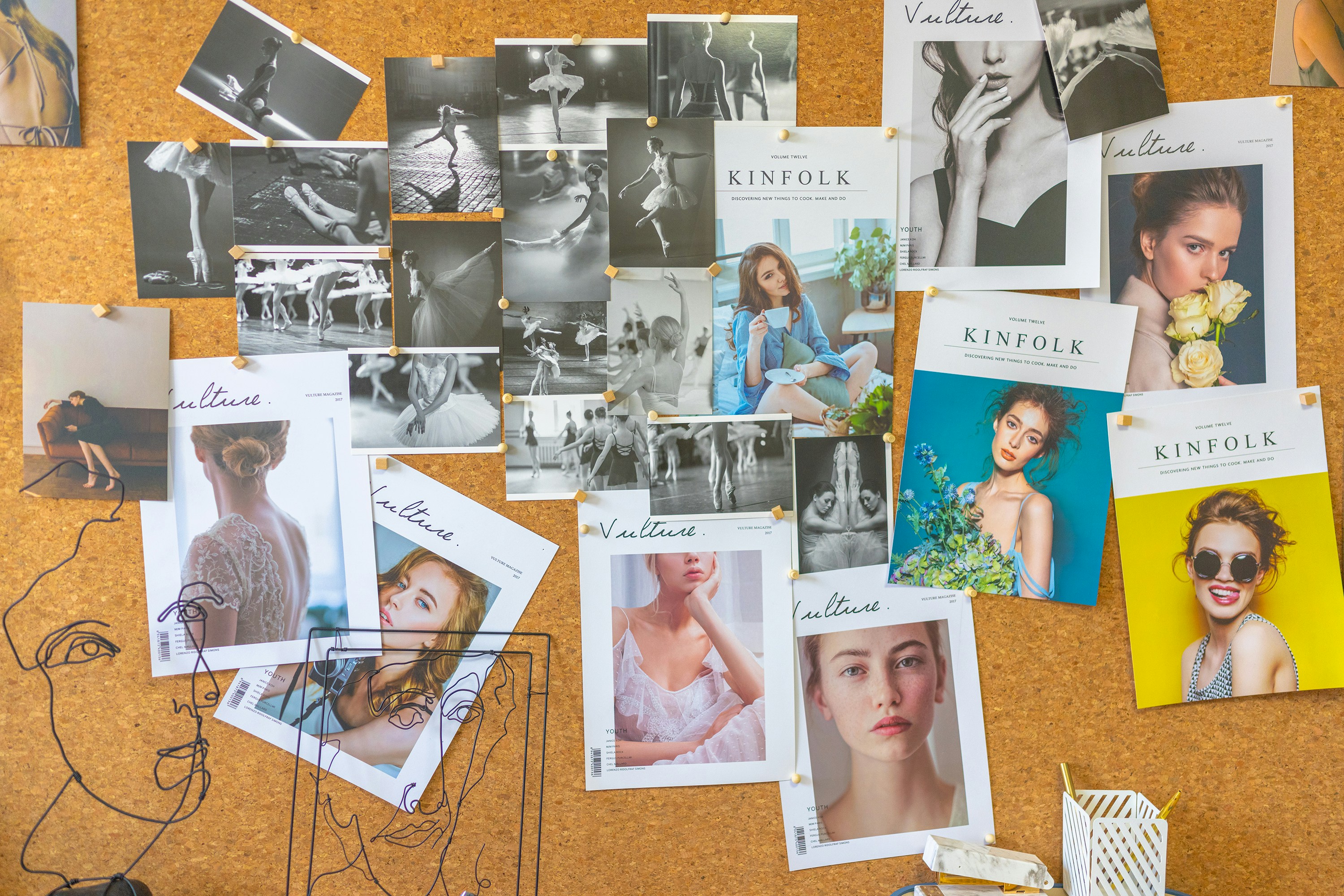 Studio photography setup