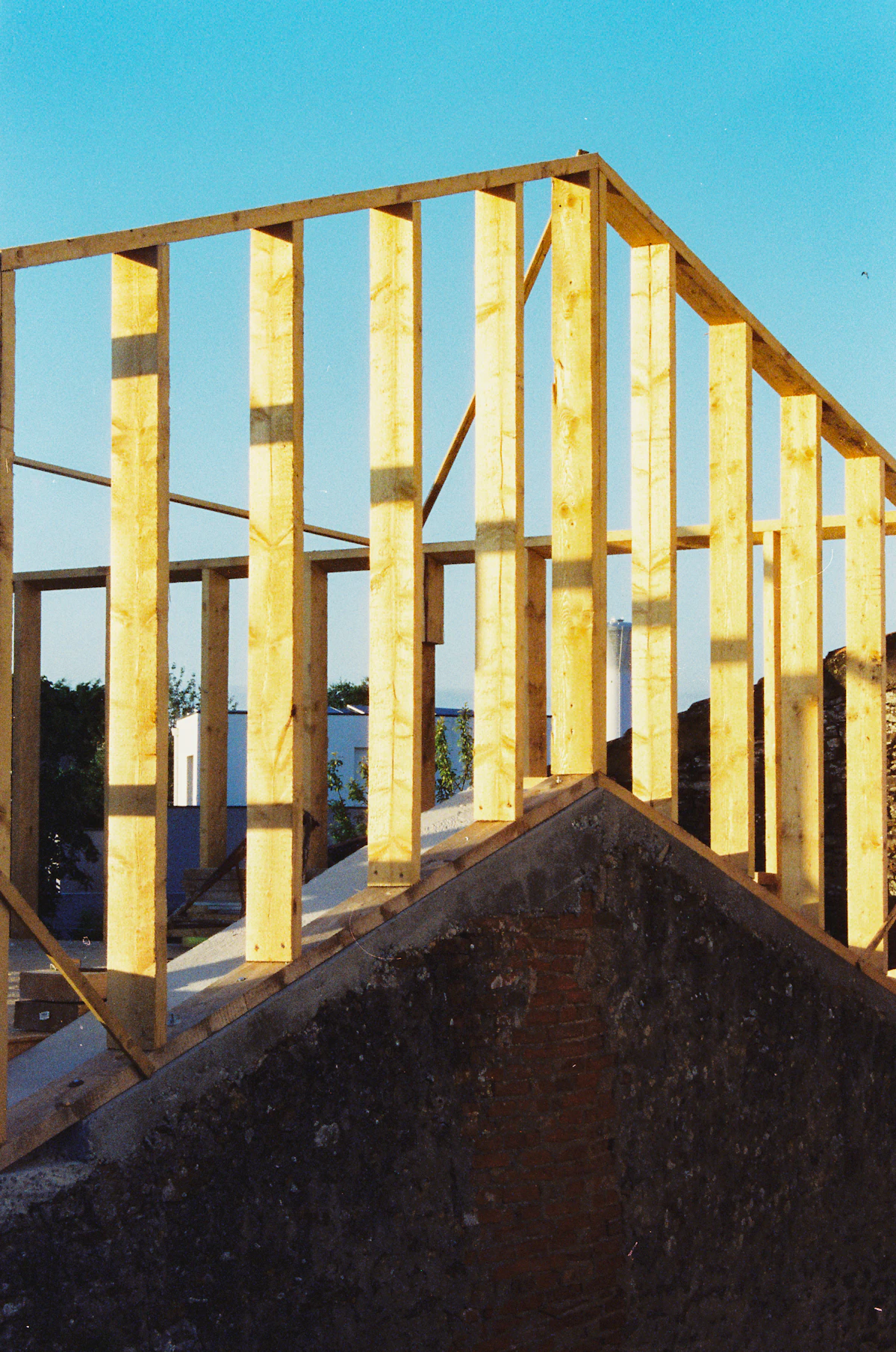 New construction electrical rough-in wiring in Central Virginia home