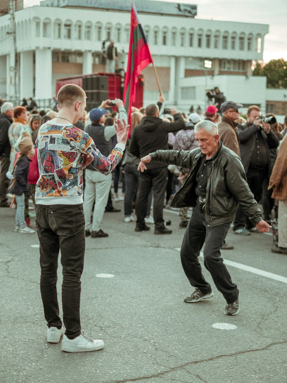 people walking on street during daytime