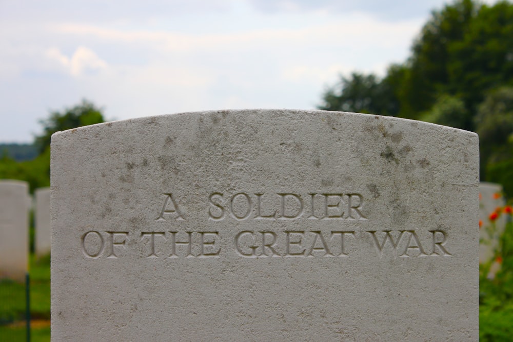 gray concrete tomb stone during daytime