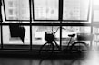 An image showcasing urban bicycles in a city setting.