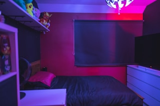 Young adults bedroom.