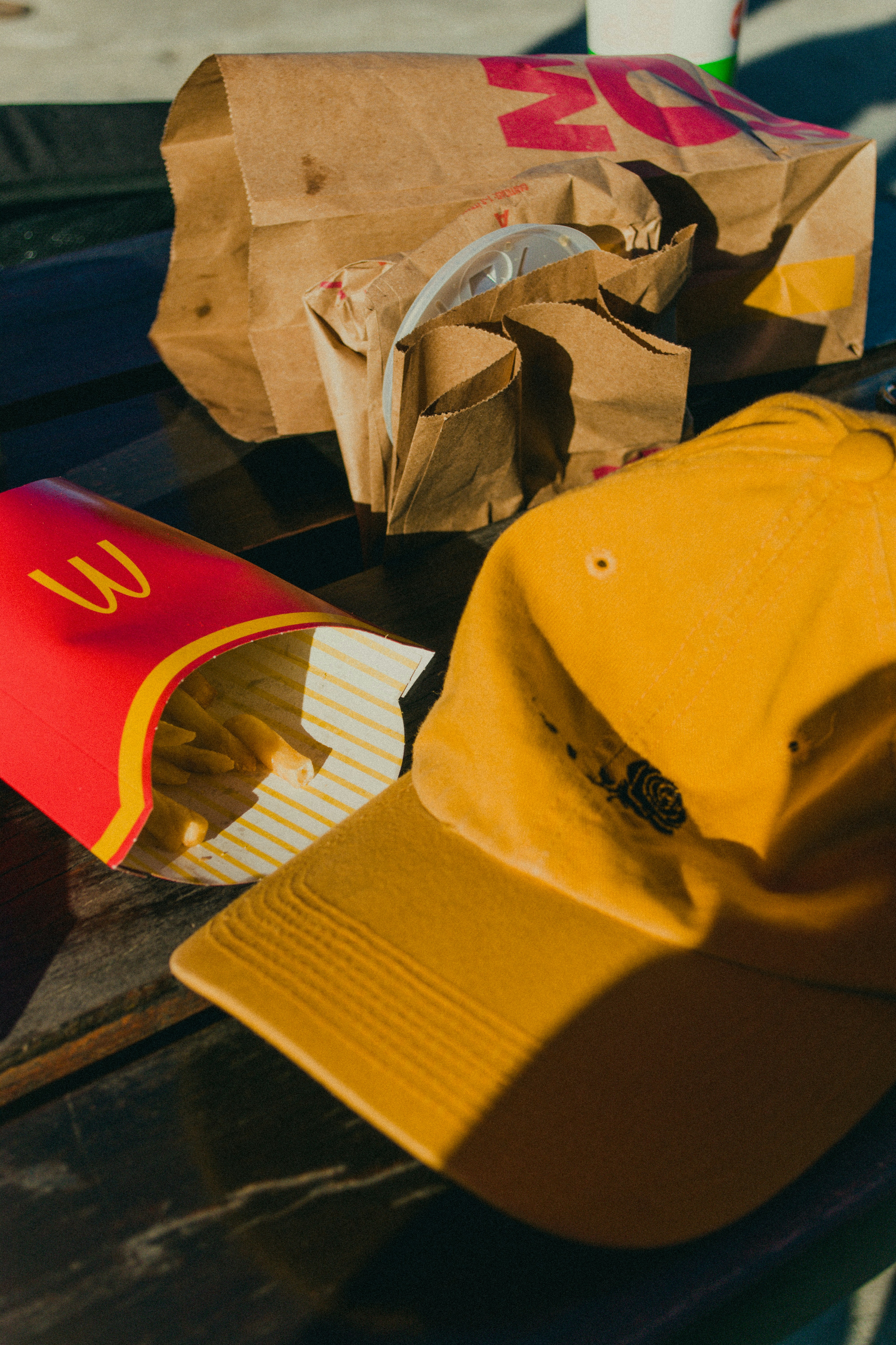 Yellow and red nike cap photo – Free Clothing Image on Unsplash