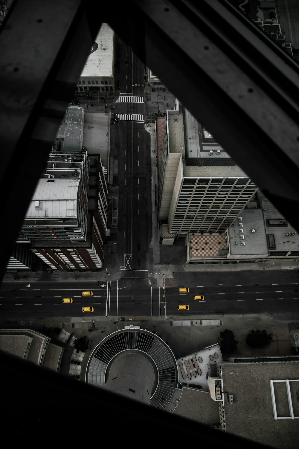 white and black concrete building