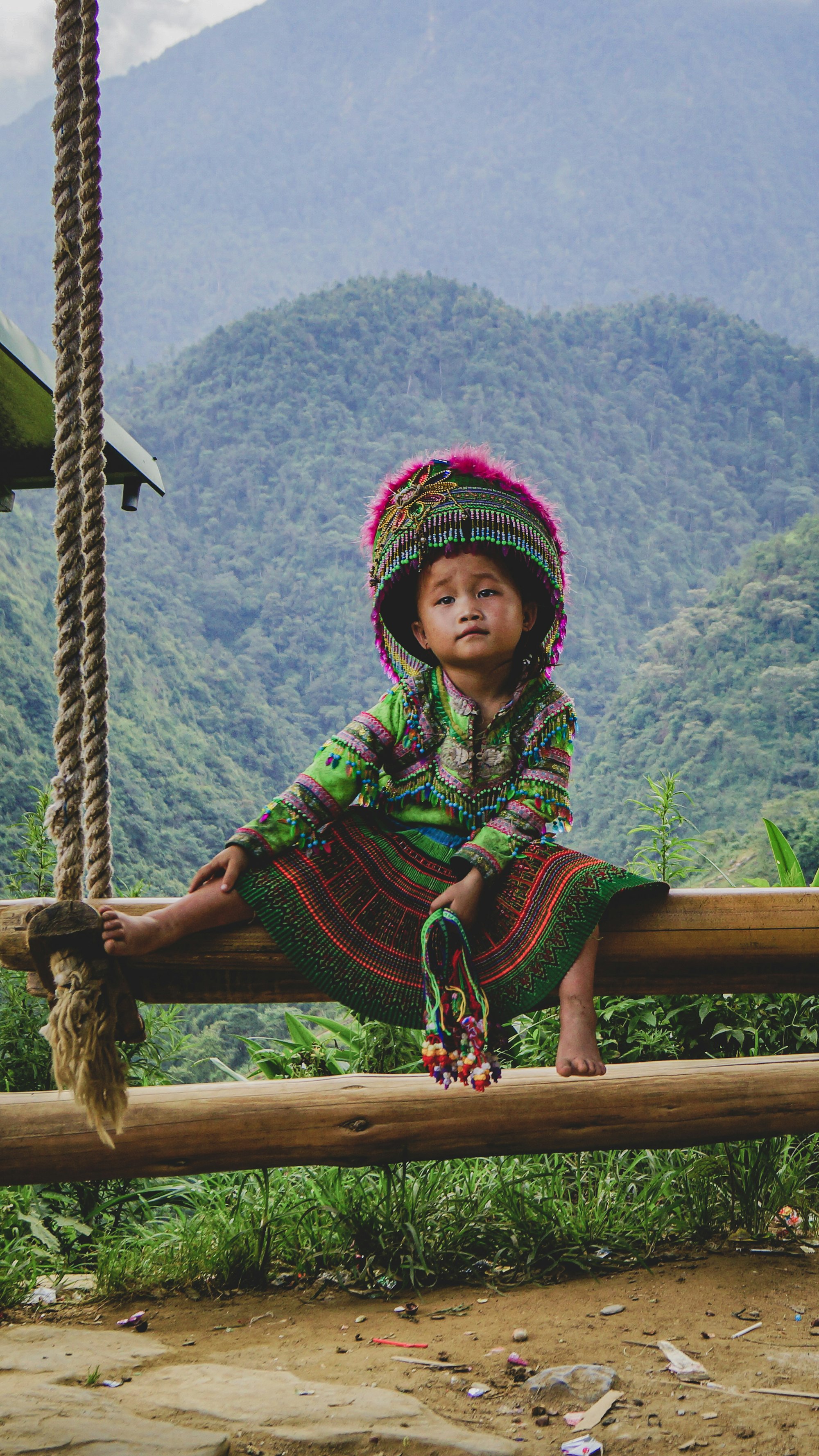The Hmong girl
