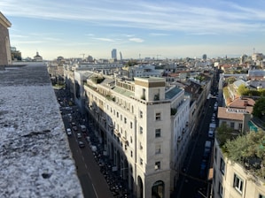 A scenic view of Buenos Aires showcasing its iconic architecture and vibrant streets.