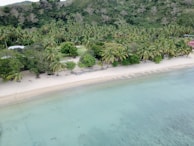 A picturesque beach in San Blas with crystal clear waters.