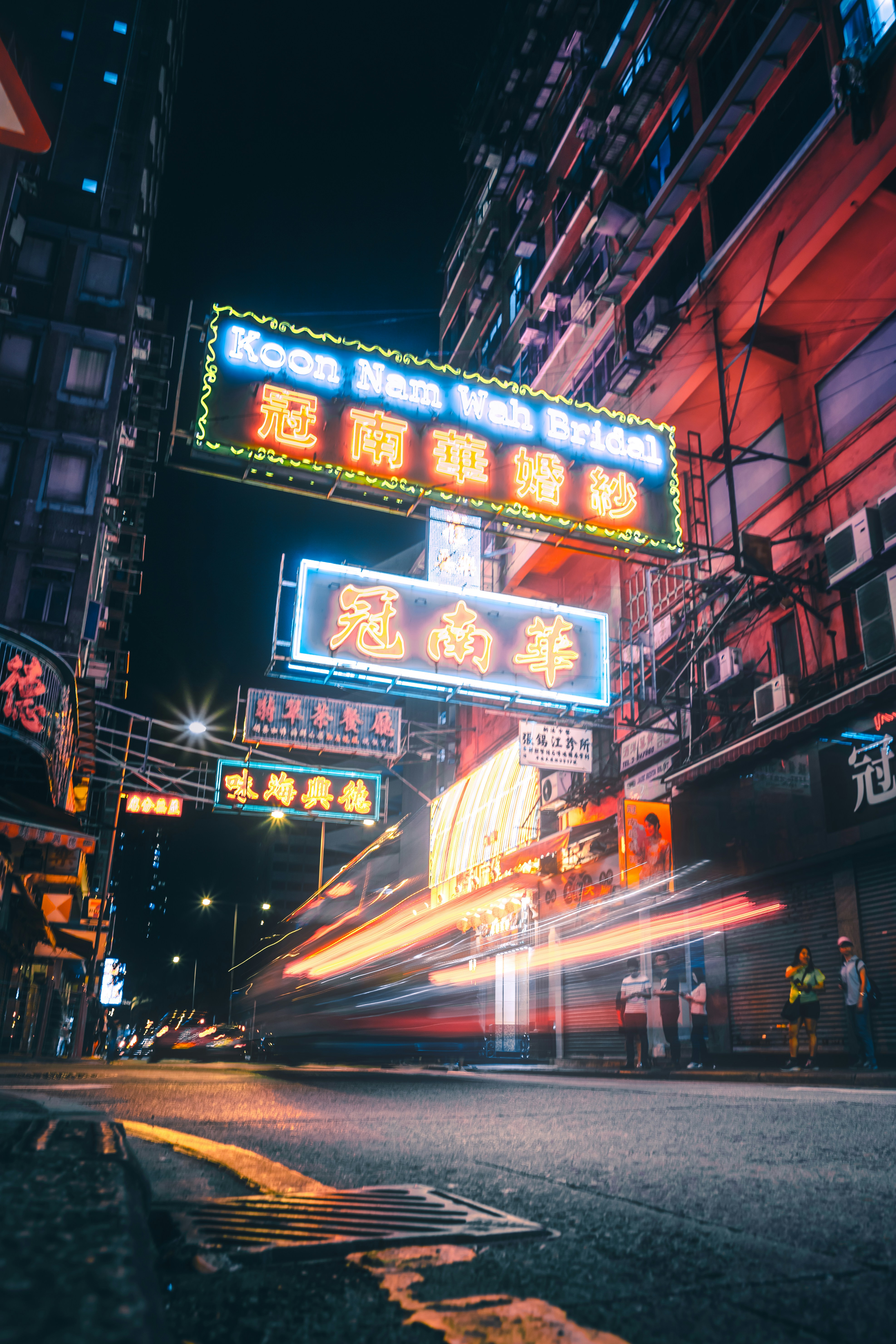 夜の街のタイムラプス撮影の写真 Unsplashで見つける香港の無料写真