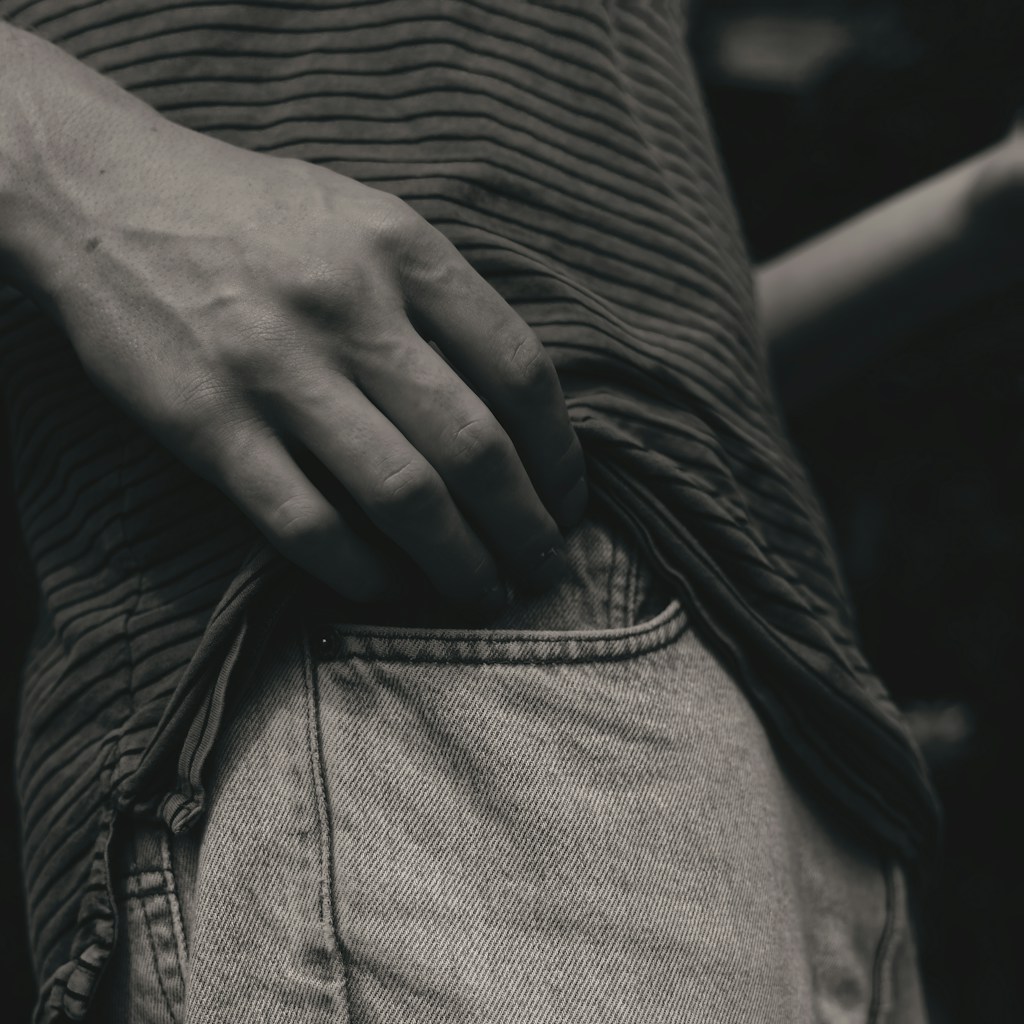 Relaxed Denim Pants