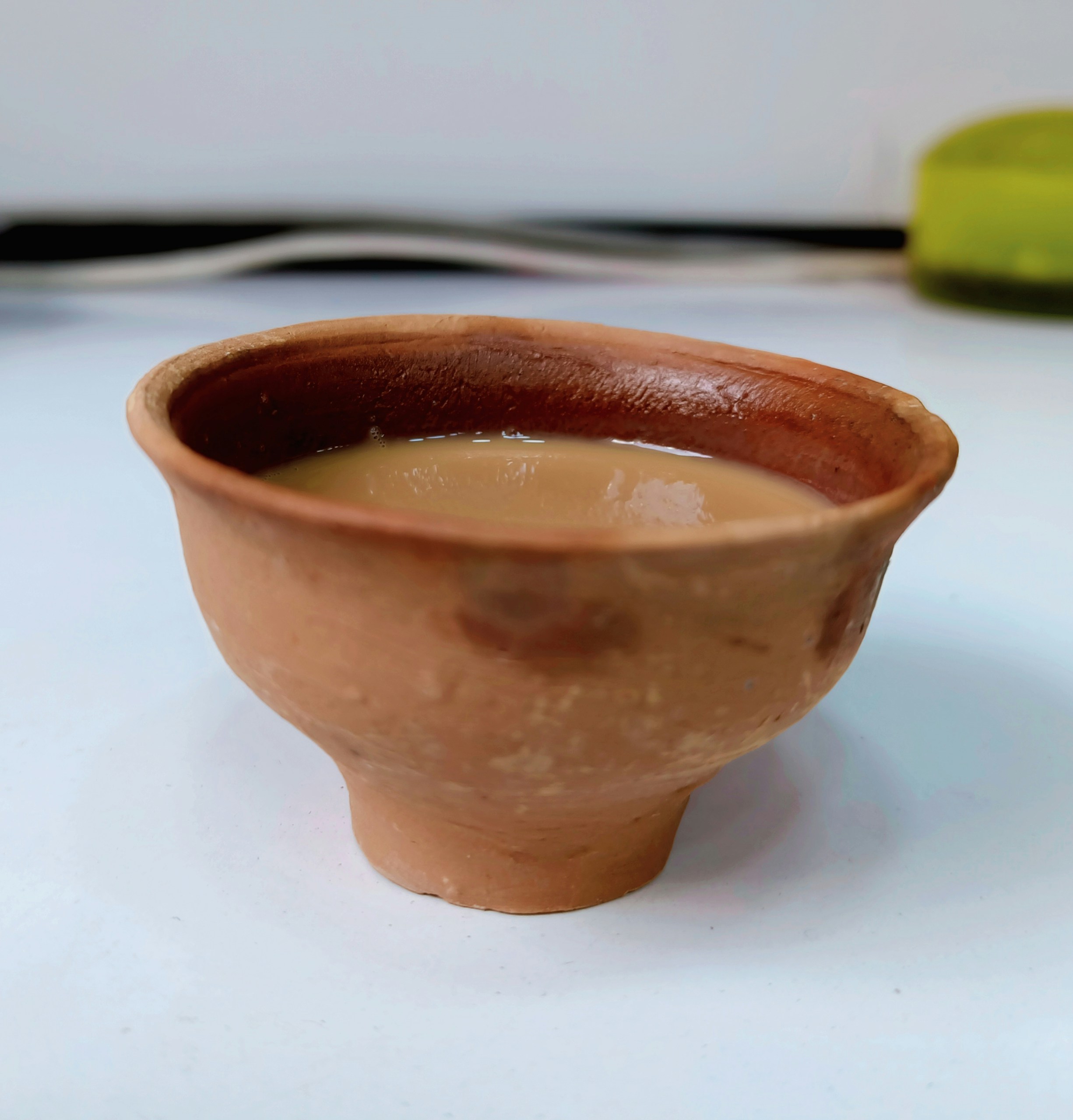 Vaso de barro único