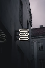 white and red lighted signage