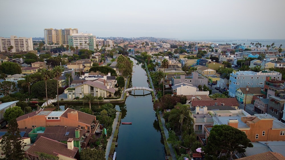 aerial view of city buildings during daytime