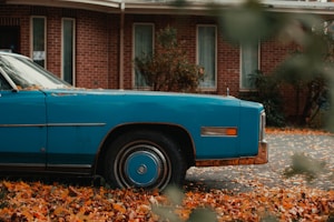 Blue SUV