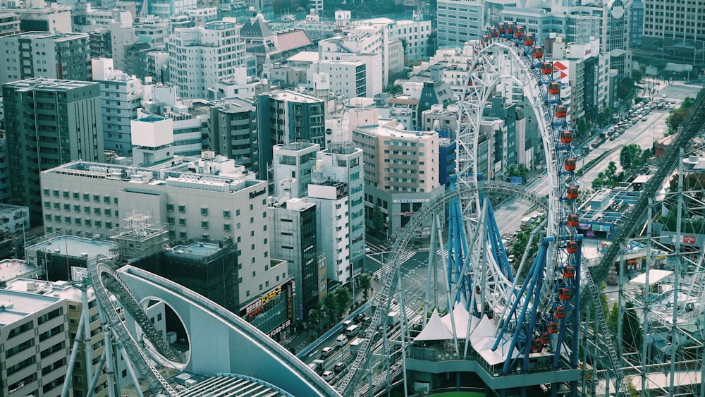 aerial view of city buildings during daytime