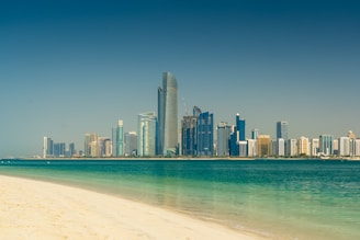 city skyline across the sea during daytime