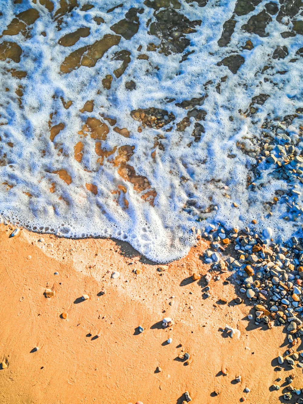 brown sand on brown sand