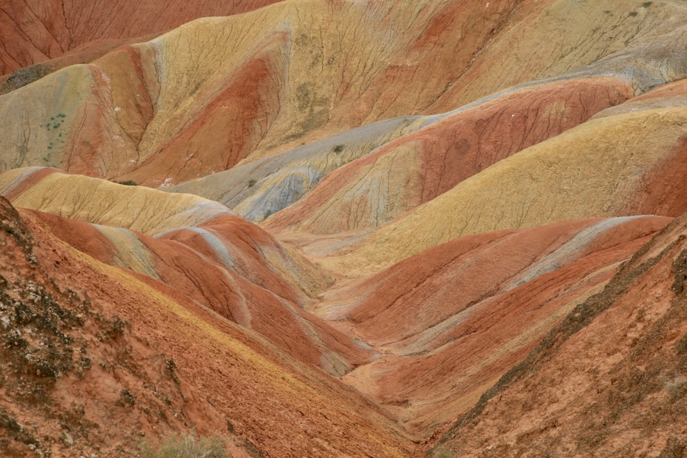 brown and gray mountains during daytime