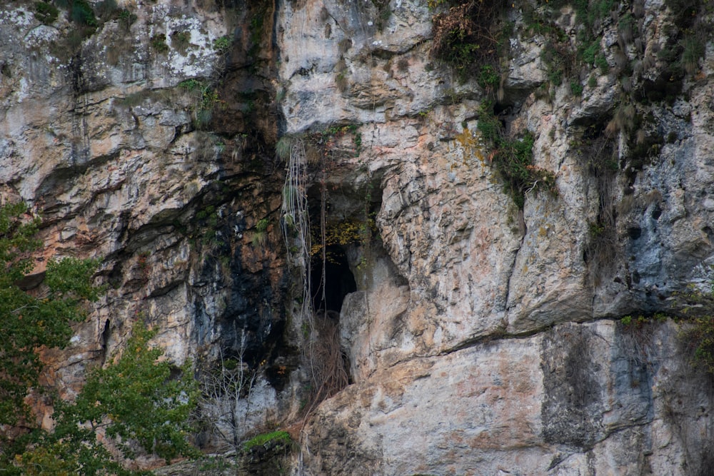 Montagna rocciosa grigia durante il giorno