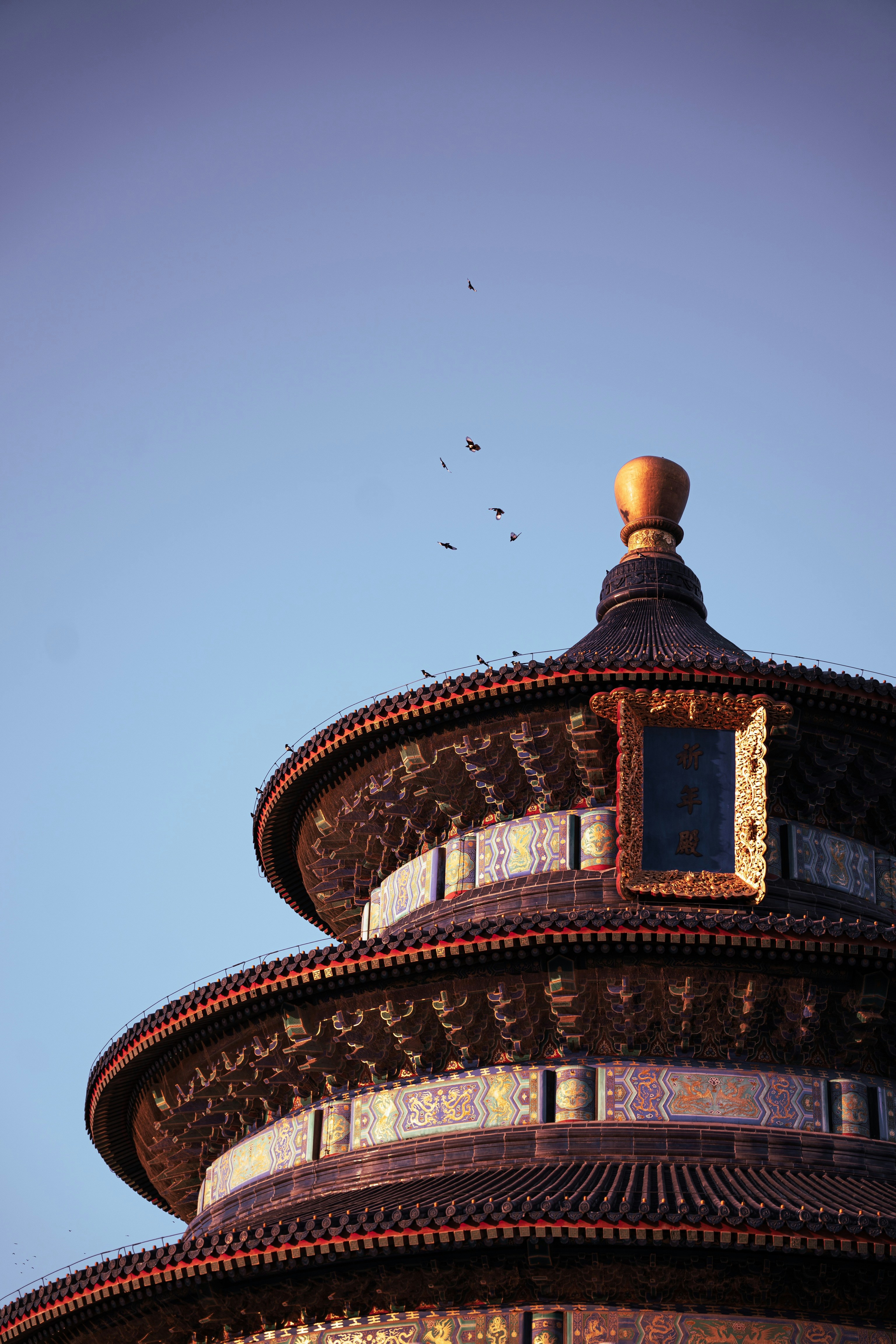 brown and black concrete building under blue sky during daytime