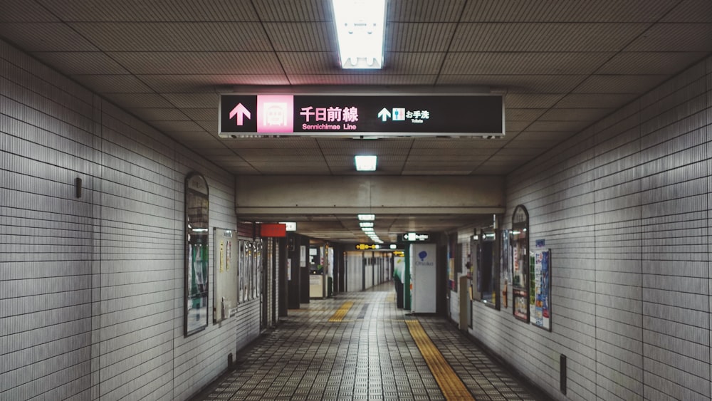 people walking on train station