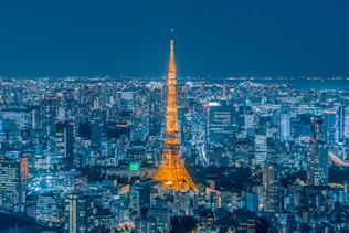 eiffel tower in paris during night time