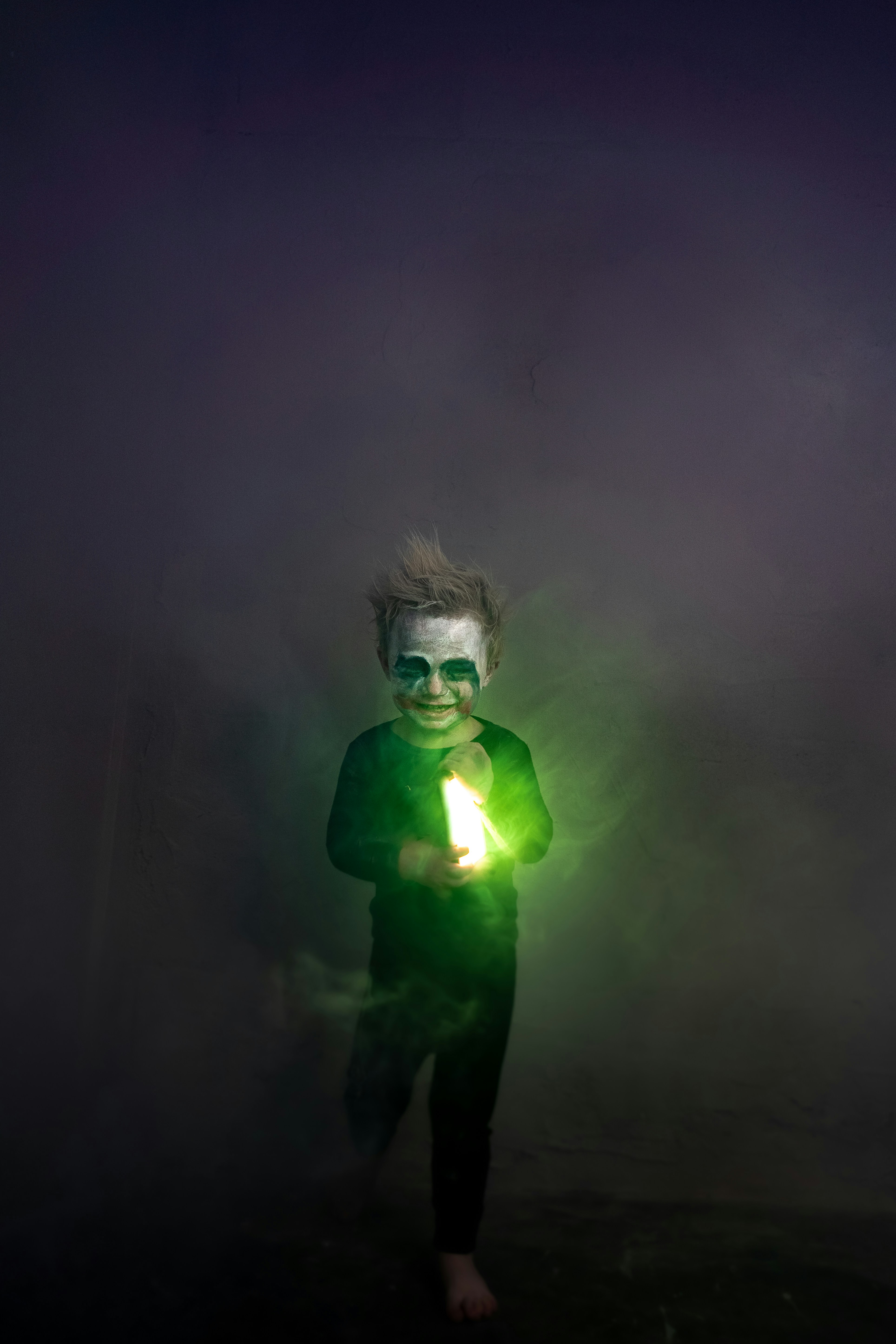 Baby Joker with Green Light
