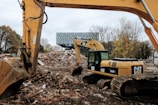 yellow and black heavy equipment