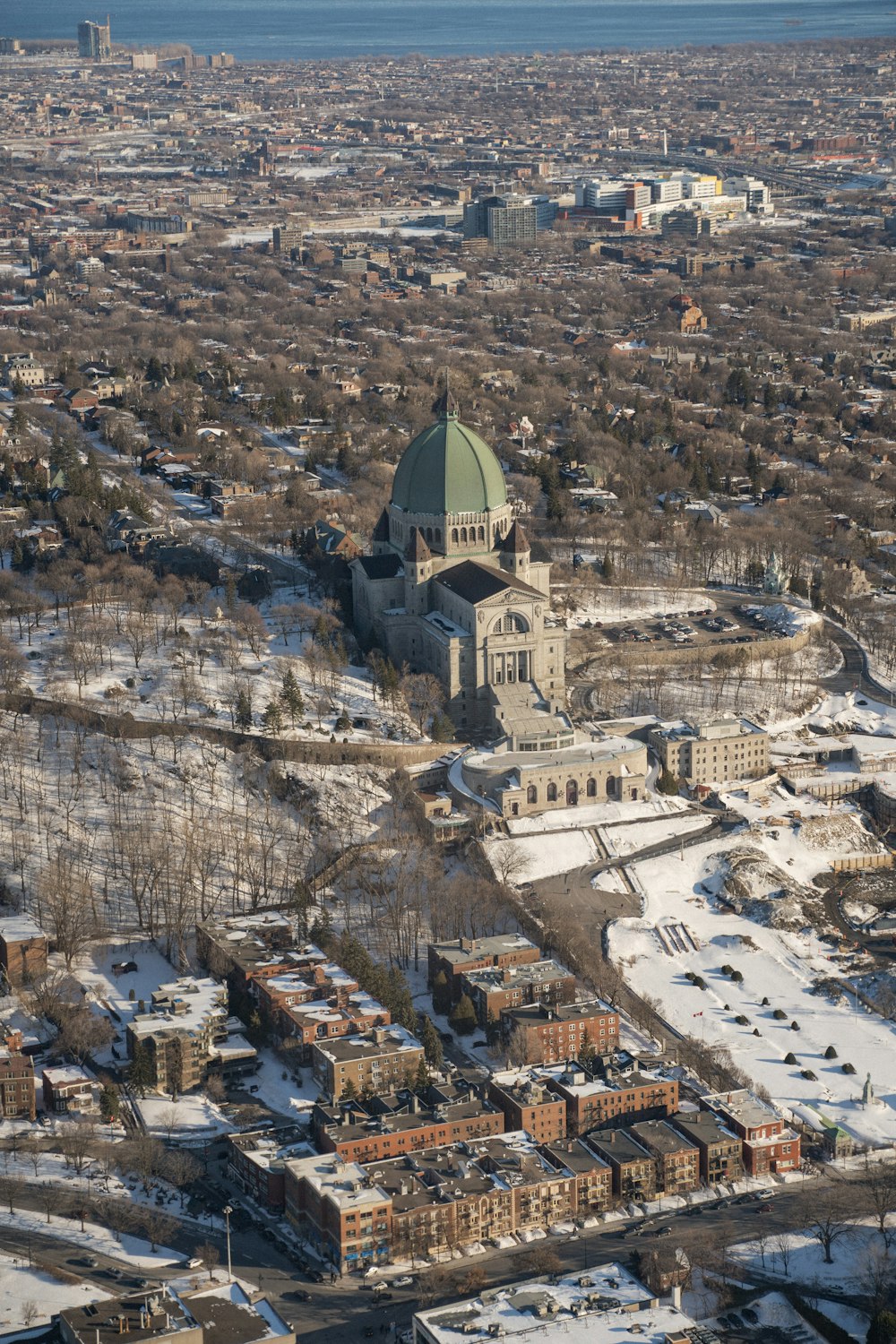 aerial view of city buildings during daytime