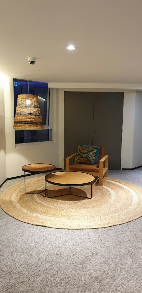 Natural Stripe Cotton Carpet