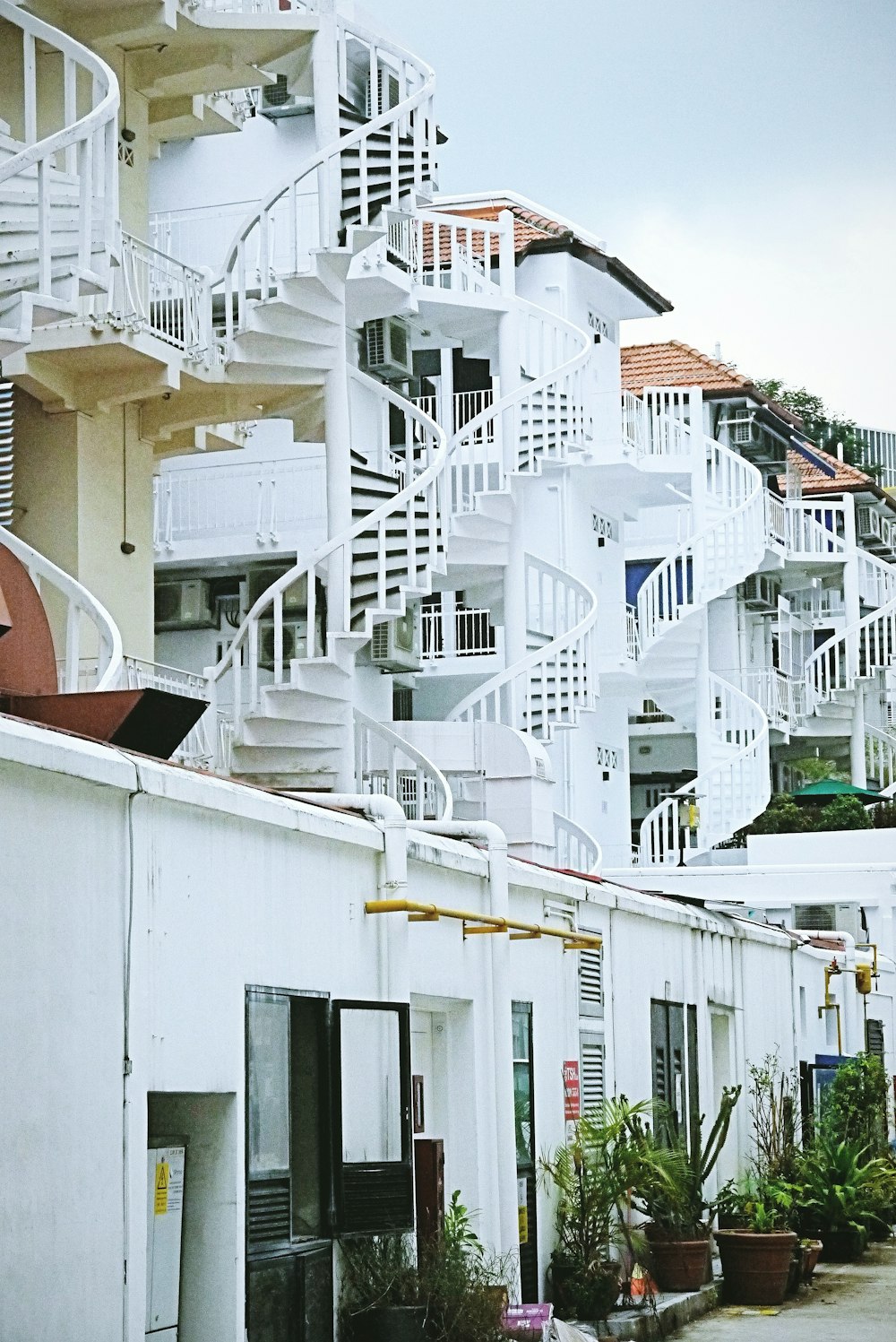 white and brown concrete building