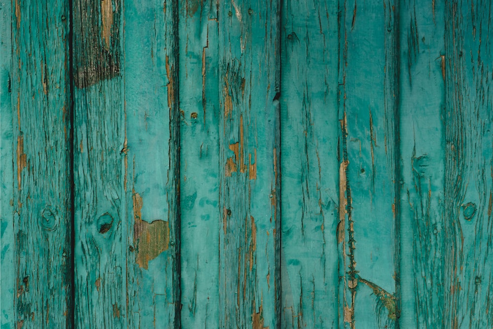 blue and white wooden board